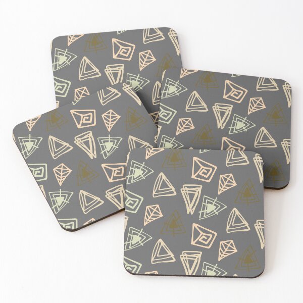 Item preview, Modern Triangle Doodles designed and sold by antevasinart.