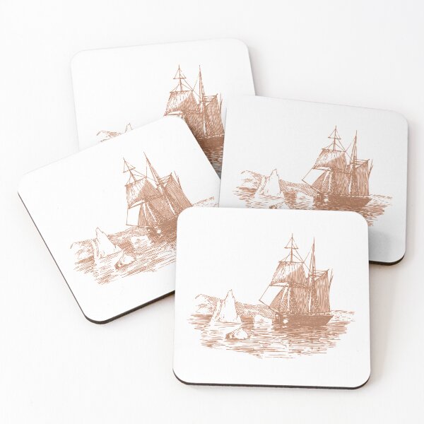 Item preview, Vintage Sailing Ship Drawing designed and sold by Rorulent.