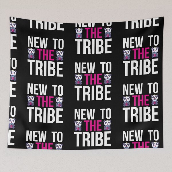 Item preview, New To The Tribe Hello World New Baby Baby Shine Mothers Day gift apparel designed and sold by DesignByHeartUK.