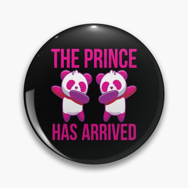 Item preview, The Prince Has Arrived Hello World New Baby Baby Shine Mothers Day gift apparel designed and sold by DesignByHeartUK.