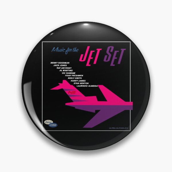 Item preview, MUSIC FOR THE JET SET - RECORD SLEEVE designed and sold by ThrowbackAds.