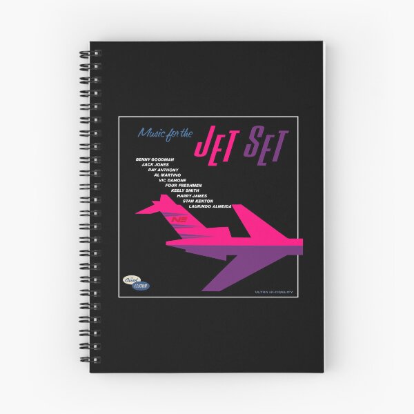 Item preview, MUSIC FOR THE JET SET - RECORD SLEEVE designed and sold by ThrowbackAds.