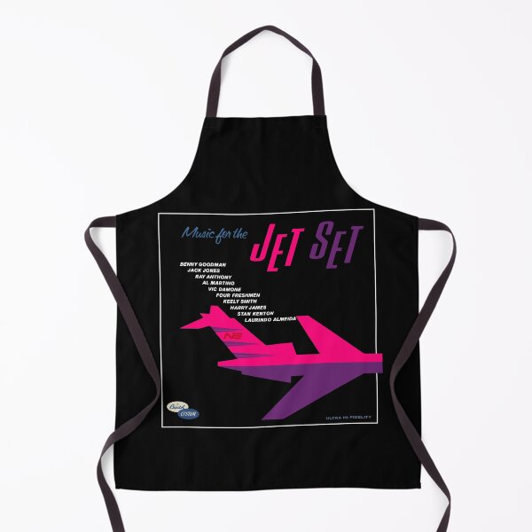 Item preview, MUSIC FOR THE JET SET - RECORD SLEEVE designed and sold by ThrowbackAds.