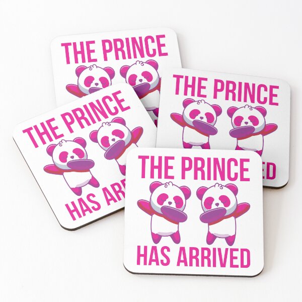 Item preview, The Prince Has Arrived Hello World New Baby Baby Shine Mothers Day gift apparel designed and sold by DesignByHeartUK.