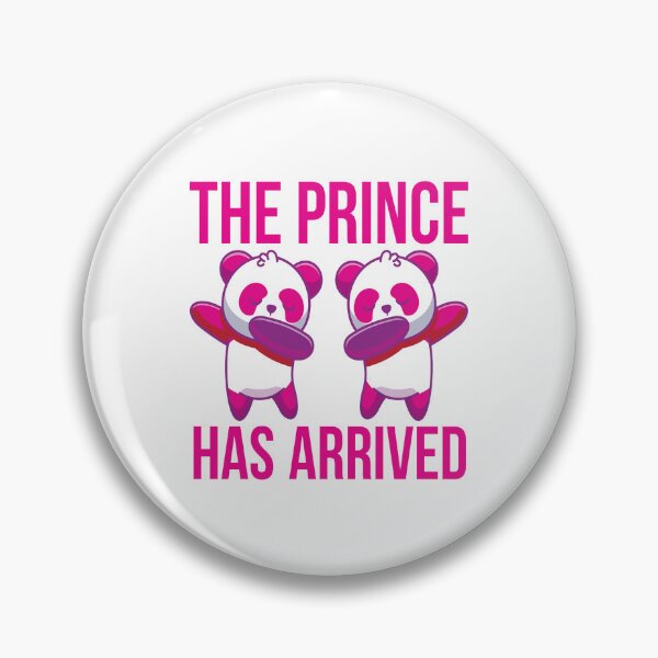 Item preview, The Prince Has Arrived Hello World New Baby Baby Shine Mothers Day gift apparel designed and sold by DesignByHeartUK.