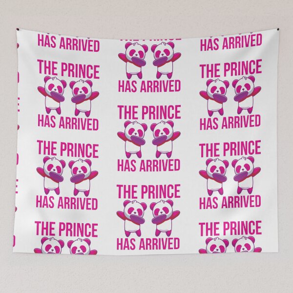 Item preview, The Prince Has Arrived Hello World New Baby Baby Shine Mothers Day gift apparel designed and sold by DesignByHeartUK.
