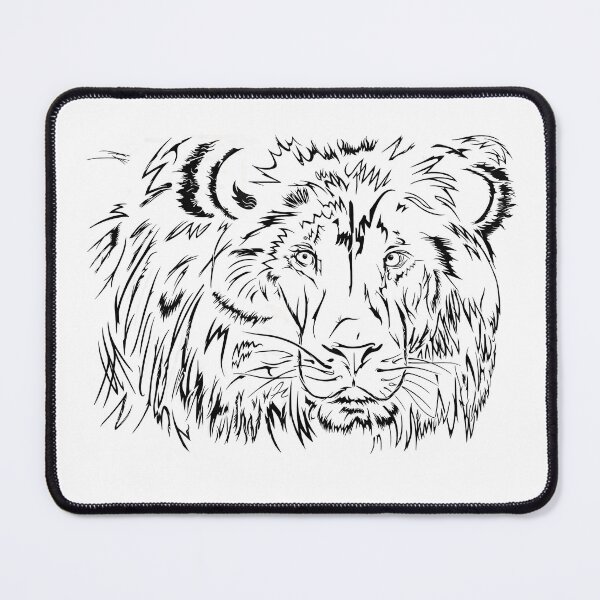 Item preview, Linear lion designed and sold by Art by Dom G.