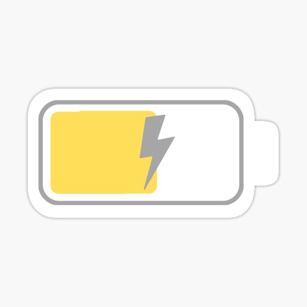 Item preview, Battery is charging designed and sold by CategoryDreams.