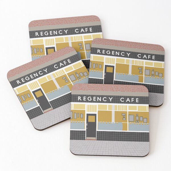 Item preview, Classic London Cafe - Regency Cafe -  designed and sold by waltzermitty.