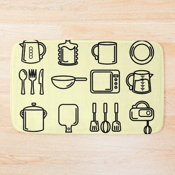 Item preview, kitchen utensil icon set  designed and sold by lukmanyasin.