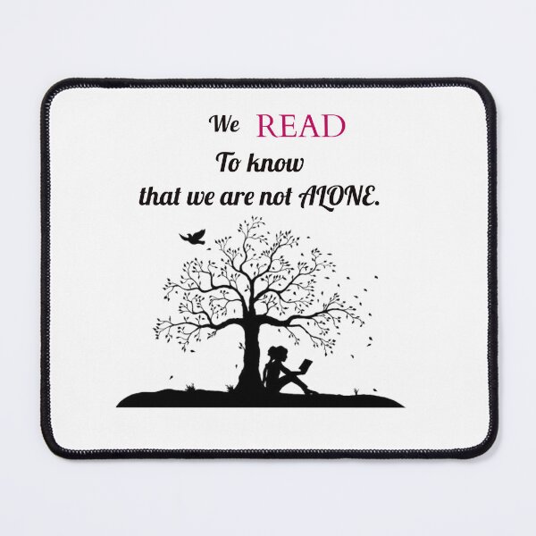 Item preview, We read to know that we are never alone designed and sold by Hound-dolls.