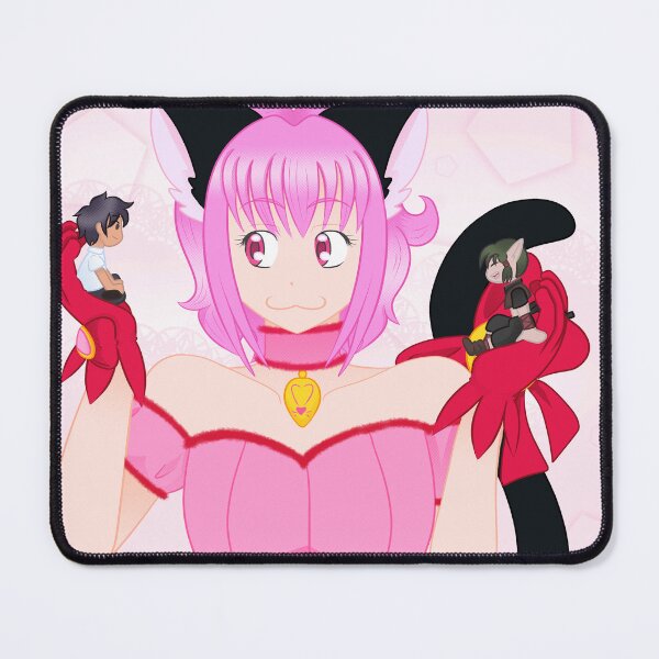 Item preview, Mew Ichigo & the boys (looking at Aoyama) designed and sold by hatandgoggles.