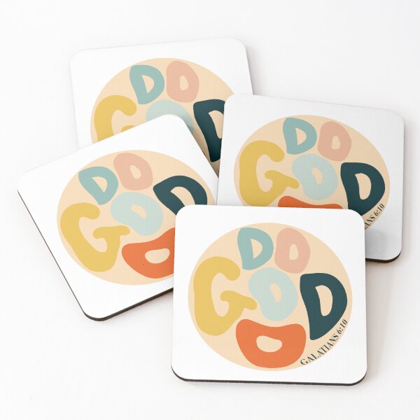 Item preview, galatians 6:10 bible verse "do good" designed and sold by Lazy K Designs.
