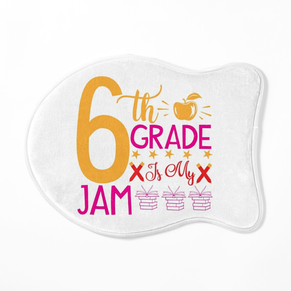 6th Grade Is My Jam Sixth Grade Squad School 6th Grade Love kid girl boy  Off birthday Vacation Inspiration Joy Mood Pet Bandana for Sale by  DesignByHeartUK