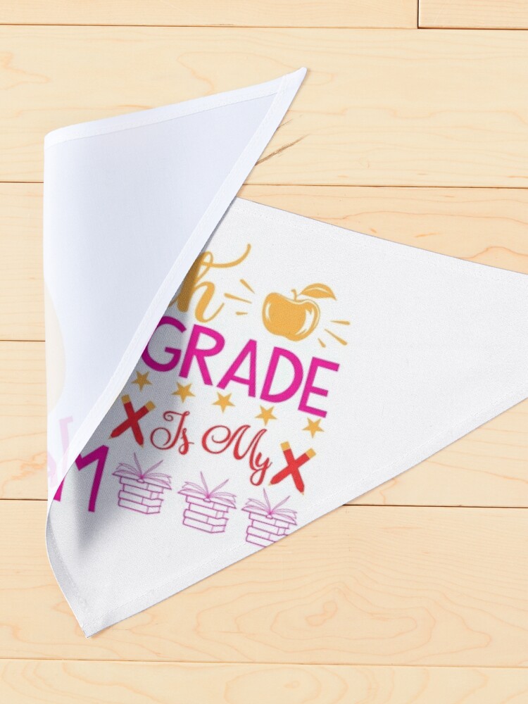 6th Grade Is My Jam Sixth Grade Squad School 6th Grade Love kid girl boy  Off birthday Vacation Inspiration Joy Mood Pet Bandana for Sale by  DesignByHeartUK