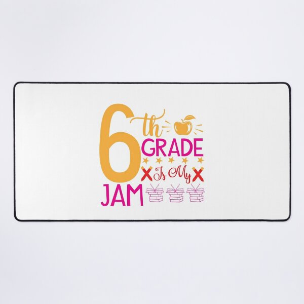 6th Grade Is My Jam Sixth Grade Squad School 6th Grade Love kid girl boy  Off birthday Vacation Inspiration Joy Mood Pet Bandana for Sale by  DesignByHeartUK