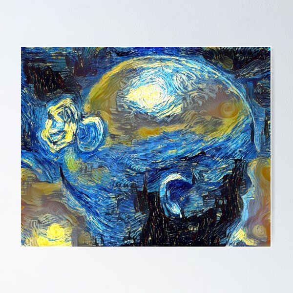 Aperçu de l'œuvre Half-Life Mr. Valve Open Your Mind Version Starry Night créée et vendue par weirdo97.