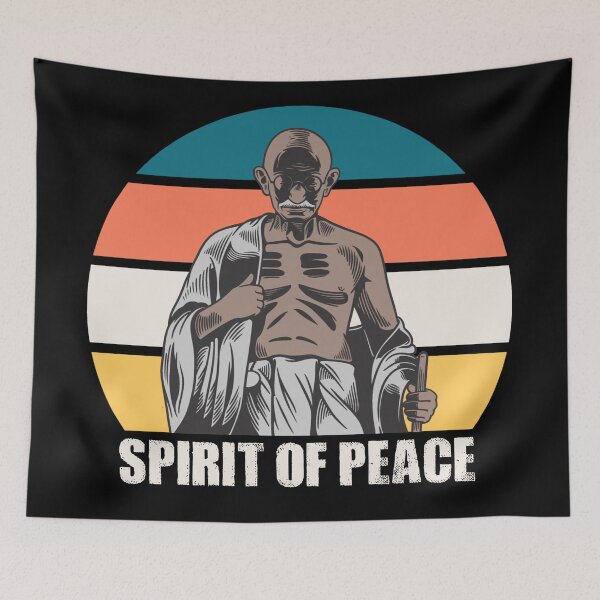 Item preview, Mahatma Gandhi peace designed and sold by SidTastic .