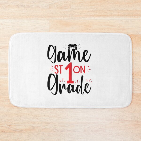 Item preview, Game St 1 On Grade Back To School Looking Cool Squad School Love kid girl boy Off birthday Vacation Inspiration Joy Mood designed and sold by DesignByHeartUK.