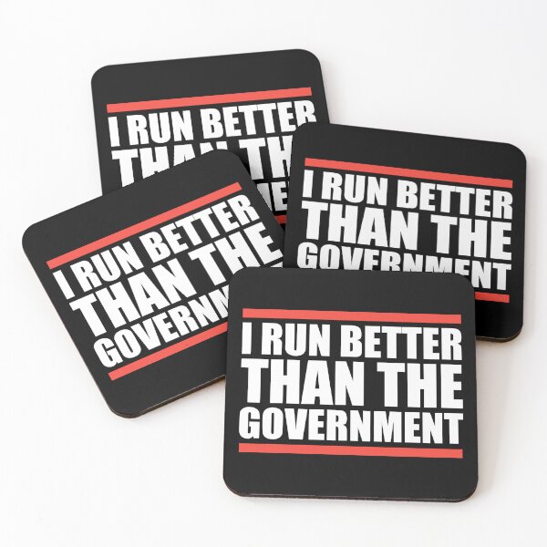 Item preview, I Run Better Than the Government designed and sold by Eriksonshop.