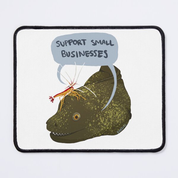 Item preview, Pacific Cleaner Shrimp - Small Businesses designed and sold by Lunar Waterlilies.