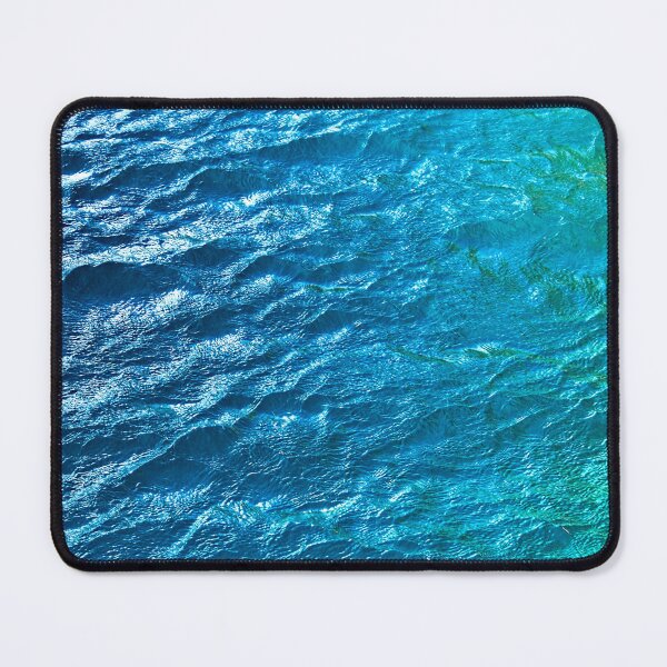 Item preview, Green Blue River Water Surface Texture designed and sold by Anna Lemos.