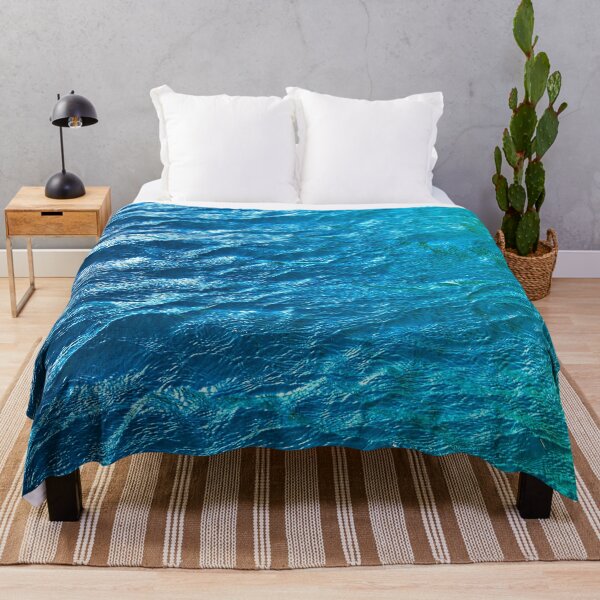Item preview, Green Blue River Water Surface Texture designed and sold by Anna Lemos.