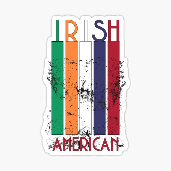 Irish American Flag Patch