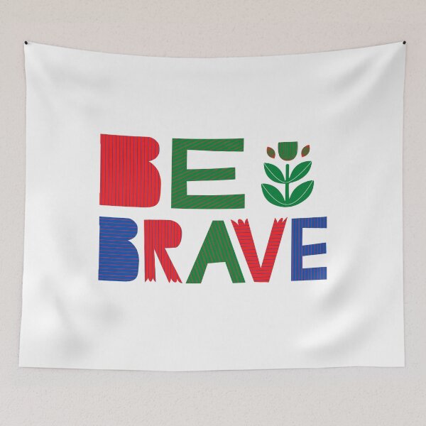 Item preview, #N2 BE BRAVE  designed and sold by FinanceFamily.