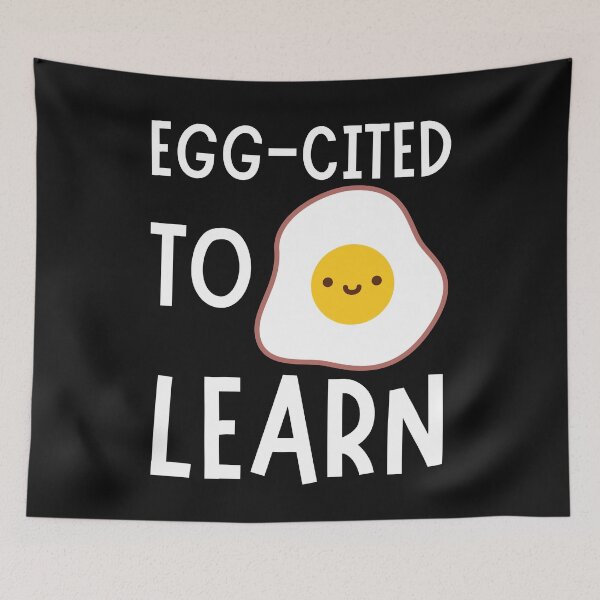 Item preview, Egg-Cited To Learn - Back to School designed and sold by DeansDesigns44.