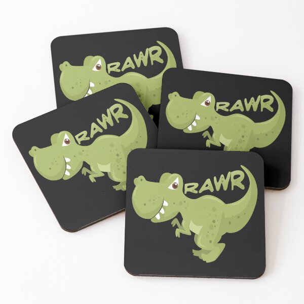 Item preview, RAWR CUTE GREEN T-REX DINOSAUR TYRANNOSAURUS designed and sold by lukas69graphic.