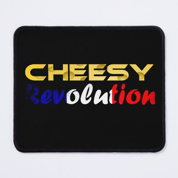 Item preview, A Cheesy Revolution Eat Cheese And Sin In French designed and sold by Sonatablue.