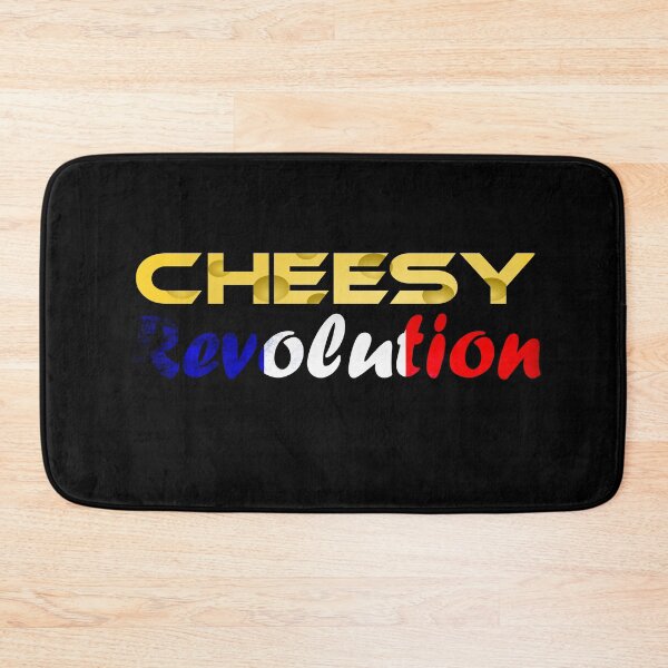 Item preview, A Cheesy Revolution Eat Cheese And Sin In French designed and sold by Sonatablue.