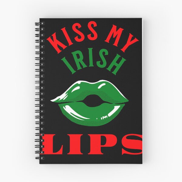 Item preview, Kiss My Irish Lips Green designed and sold by IrishPOD.
