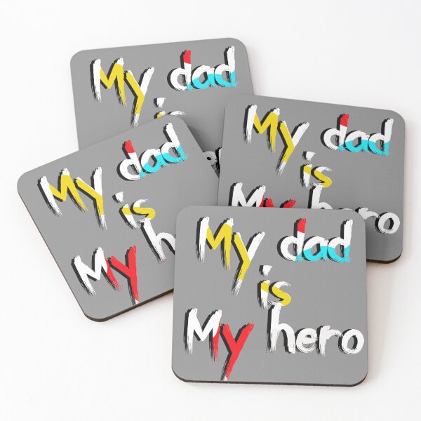 Item preview,  my dad is my superhero designed and sold by Tataw007.