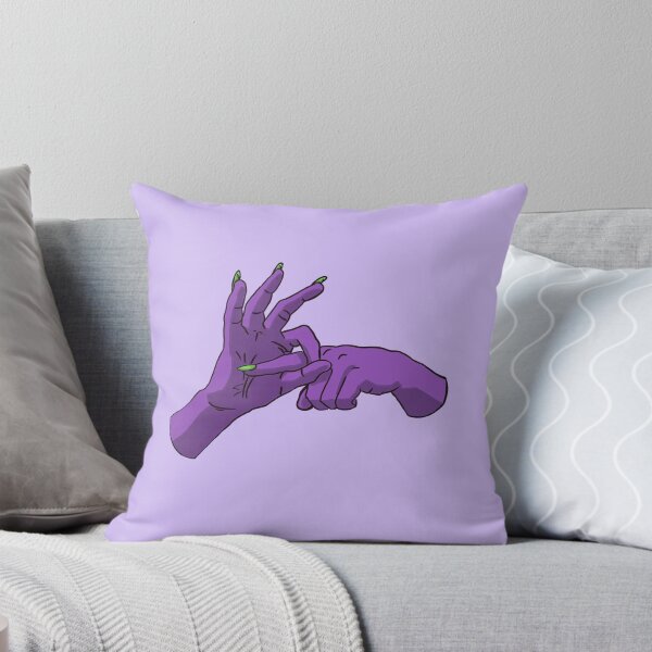 Item preview, Raw Dog Nails: Sex Hands / no background / purple designed and sold by Lauren Paulus.