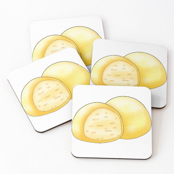 Item preview, Kawaii Lemon Mochi Ice Cream designed and sold by kawaiisweet.