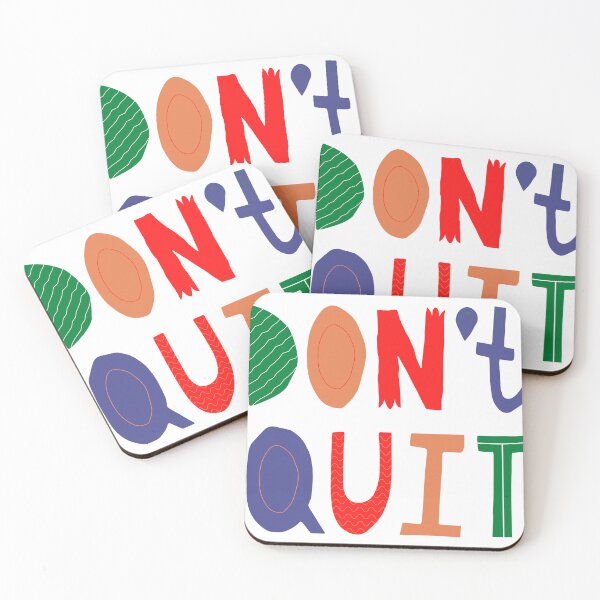 Item preview, #N5 DON'T QUIT  designed and sold by FinanceFamily.