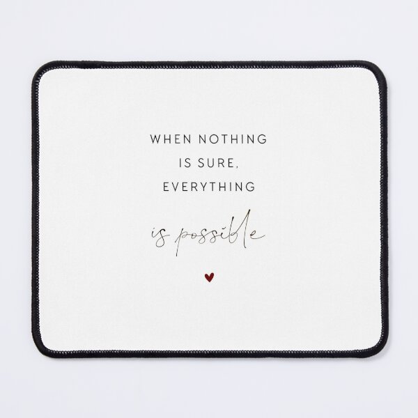 Item preview, when nothing is sure everything is possible designed and sold by Rian Design Styles.