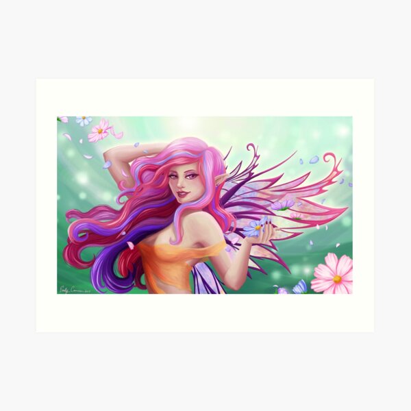 Sela the Springtime Fairy Art Print