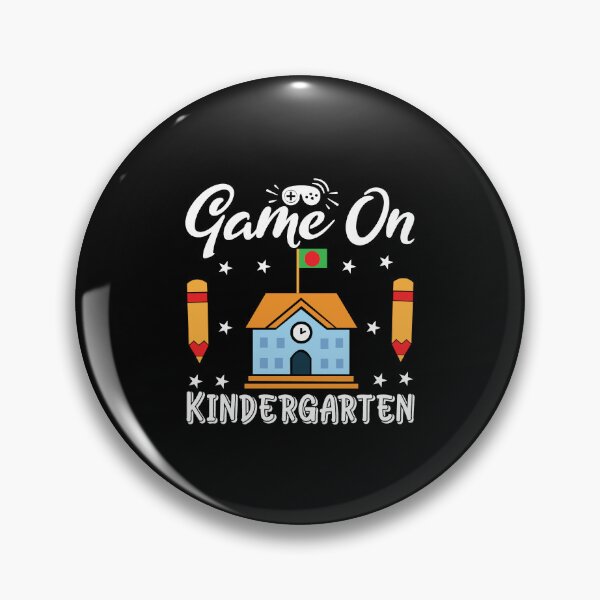 Item preview, Game On Kindergarten Squad School Love kid girl boy Off birthday Vacation Inspiration Joy Mood designed and sold by DesignByHeartUK.