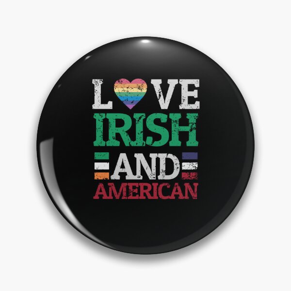 Artikelvorschau, Liebe irisch und amerikanisch entworfen und verkauft von IrishPOD.