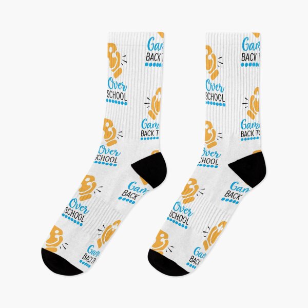 Item preview, Game Over Back To School Back To School Looking Cool Squad School Love kid girl boy Off birthday Vacation Inspiration Joy Mood designed and sold by DesignByHeartUK.