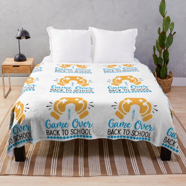 Item preview, Game Over Back To School Back To School Looking Cool Squad School Love kid girl boy Off birthday Vacation Inspiration Joy Mood designed and sold by DesignByHeartUK.