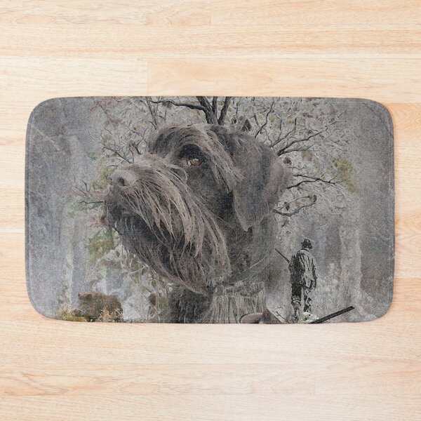Item preview, Deutsch Drahthaar, Hunting Scene designed and sold by TammyHunterArt.