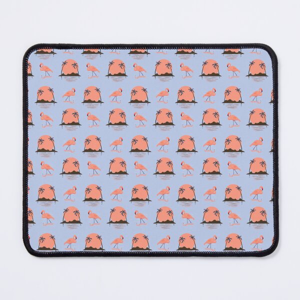 Item preview, Tropical Island/ flamingo designed and sold by BumbleBearArtUK.