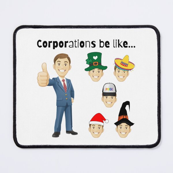 Item preview, Corporations be like... designed and sold by OldDustyTee.