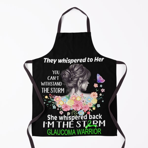 Item preview, Glaucoma Warrior I'm The Storm Glaucoma Awareness designed and sold by Hatjar.