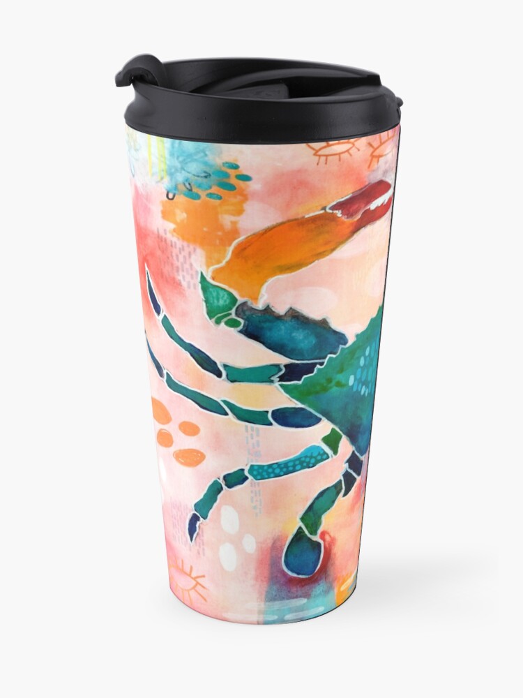 Alternate view of Blue Crab Travel Mug