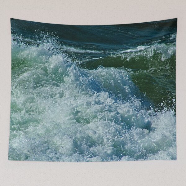 Item preview, Sea Wave Crest Breaking Foam Motion designed and sold by Anna Lemos.
